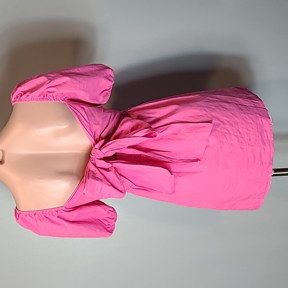 Hello Molly Prove Yourself Hot Pink Dress Size XS Bohemian Wedding Vacation Mini - Picture 6 of 10